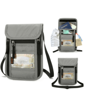Cartera de viaje para cuello