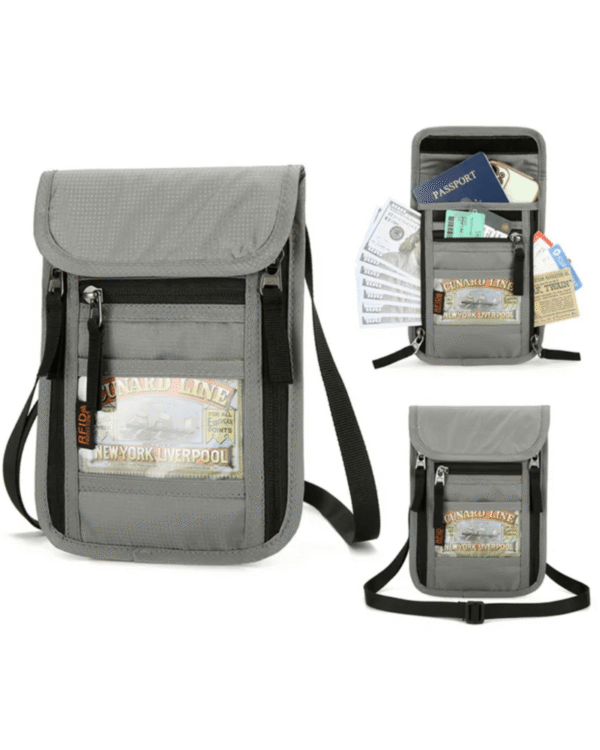 Cartera de viaje para cuello