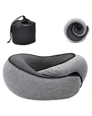 almohada de viaje ergonómica para avión