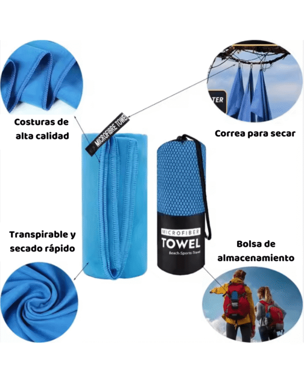 Toalla de microfibra