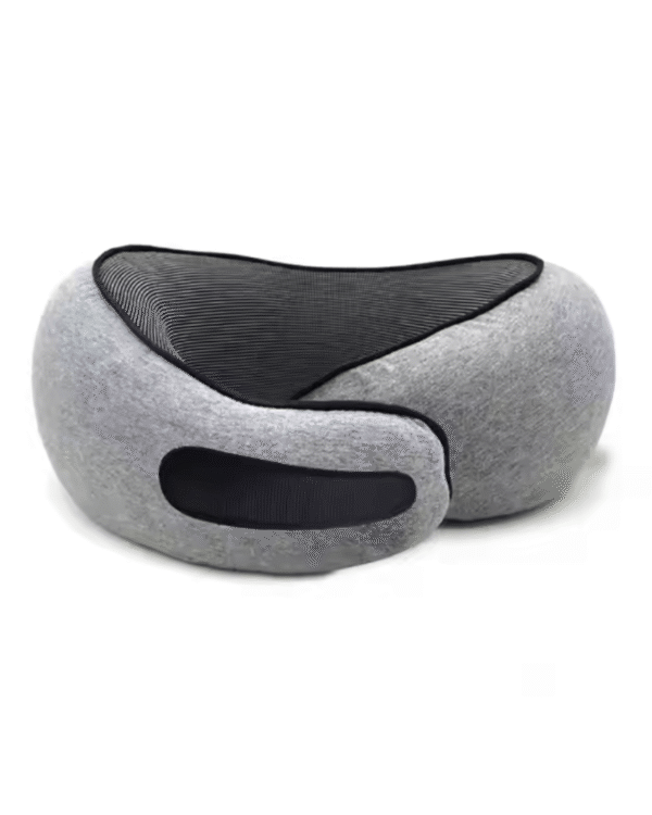 Almohada de viaje ergonómica – comodidad total en avión, bus o tren